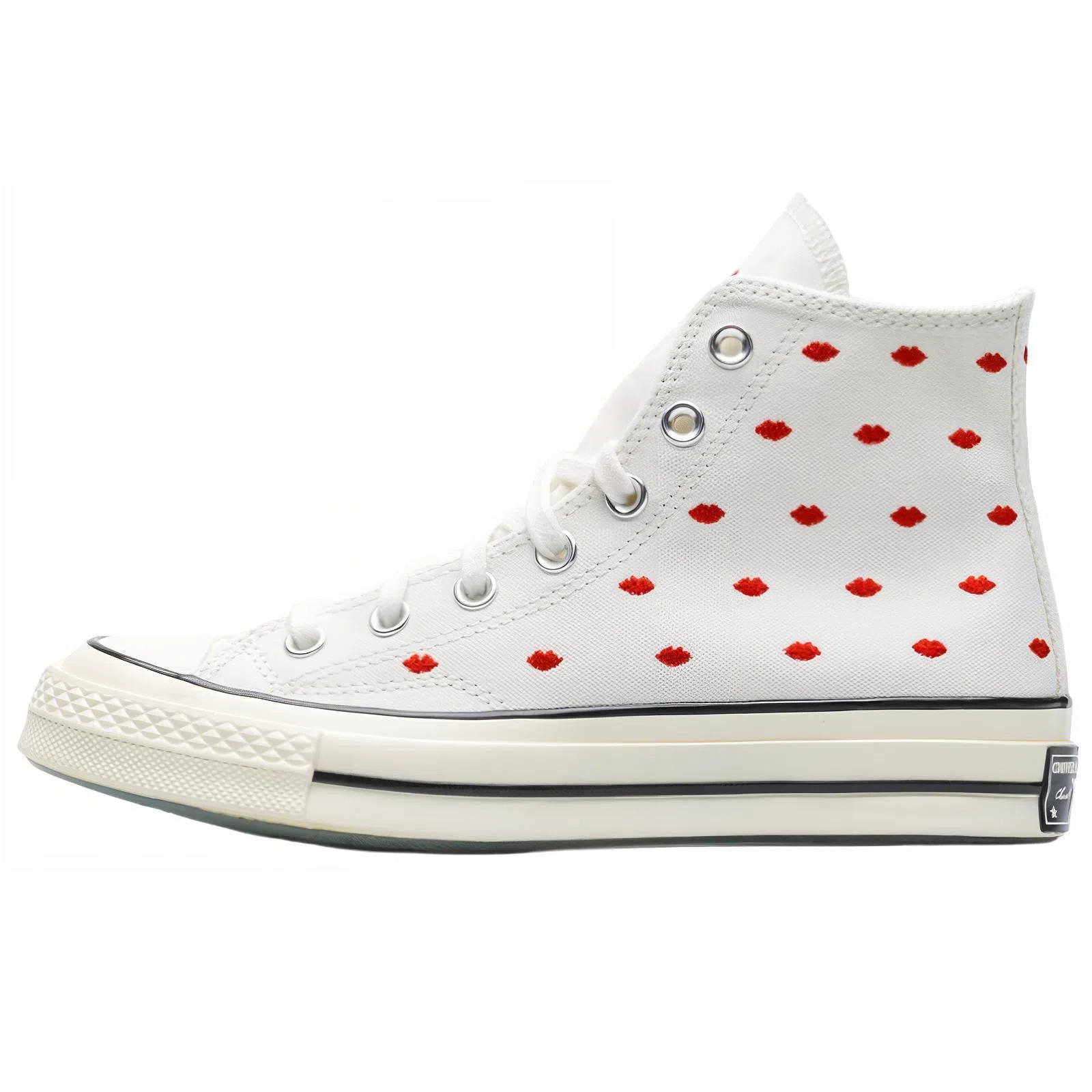 Converse 1970s Chuck Taylor All Star Valentine's Day High Top White Red