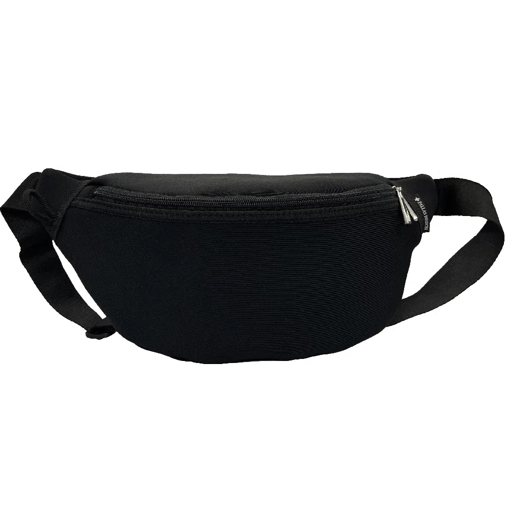 尊梵 轻便 尼龙布 运动胸包 常规 男款 黑色