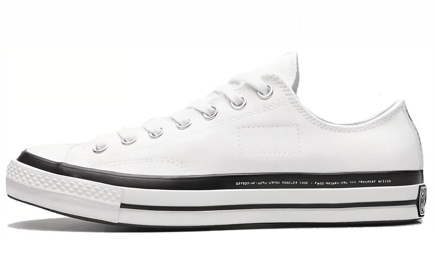 Moncler x Fragment Design x Converse 1970s Chuck Taylor All Star Ox White