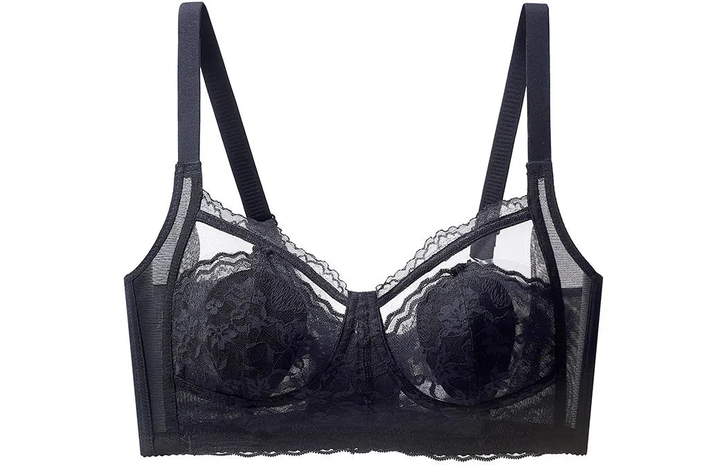 二三二三 植物花卉蕾丝边聚拢收副乳防下垂文胸 女款