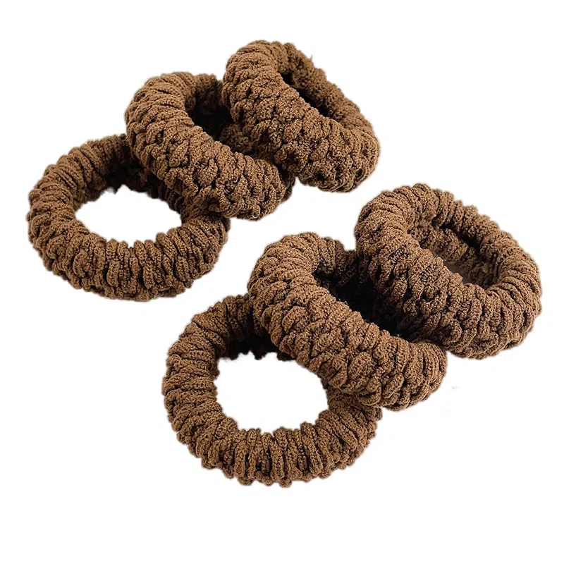 左欧 高马尾 扎头发 橡皮筋 加粗 加厚宽 高弹力 新款 发绳 女款