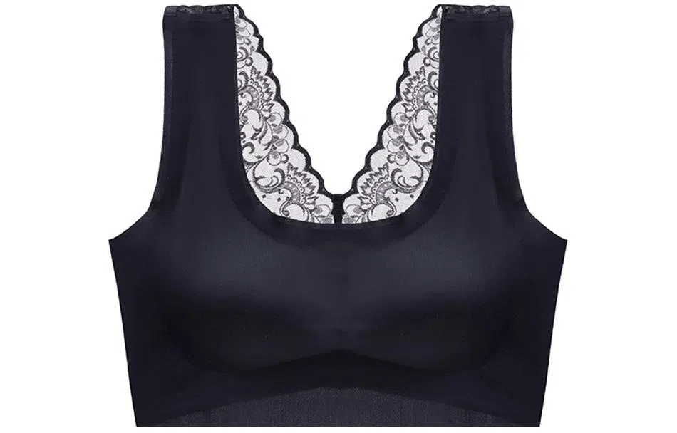 莫代尔 无痕纯色无钢圈文胸 女款