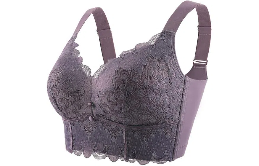 二三二三 调整型植物花卉聚拢收副乳文胸 女款