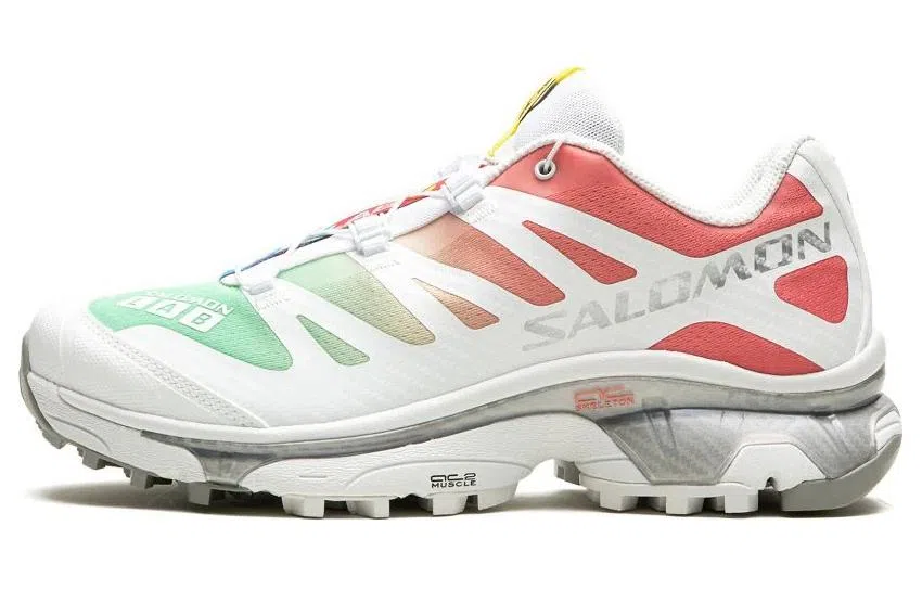 SALOMON XT-4 "Green Ash-Coral"