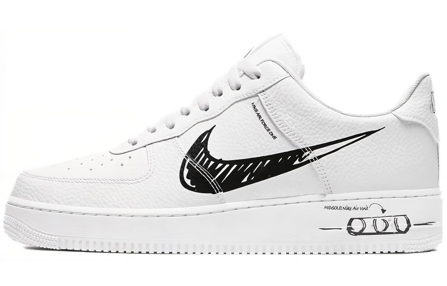 Nike Air Force 1 Low Sketch