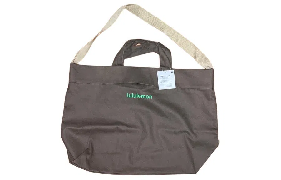 Lululemon Canvas Tote Brown