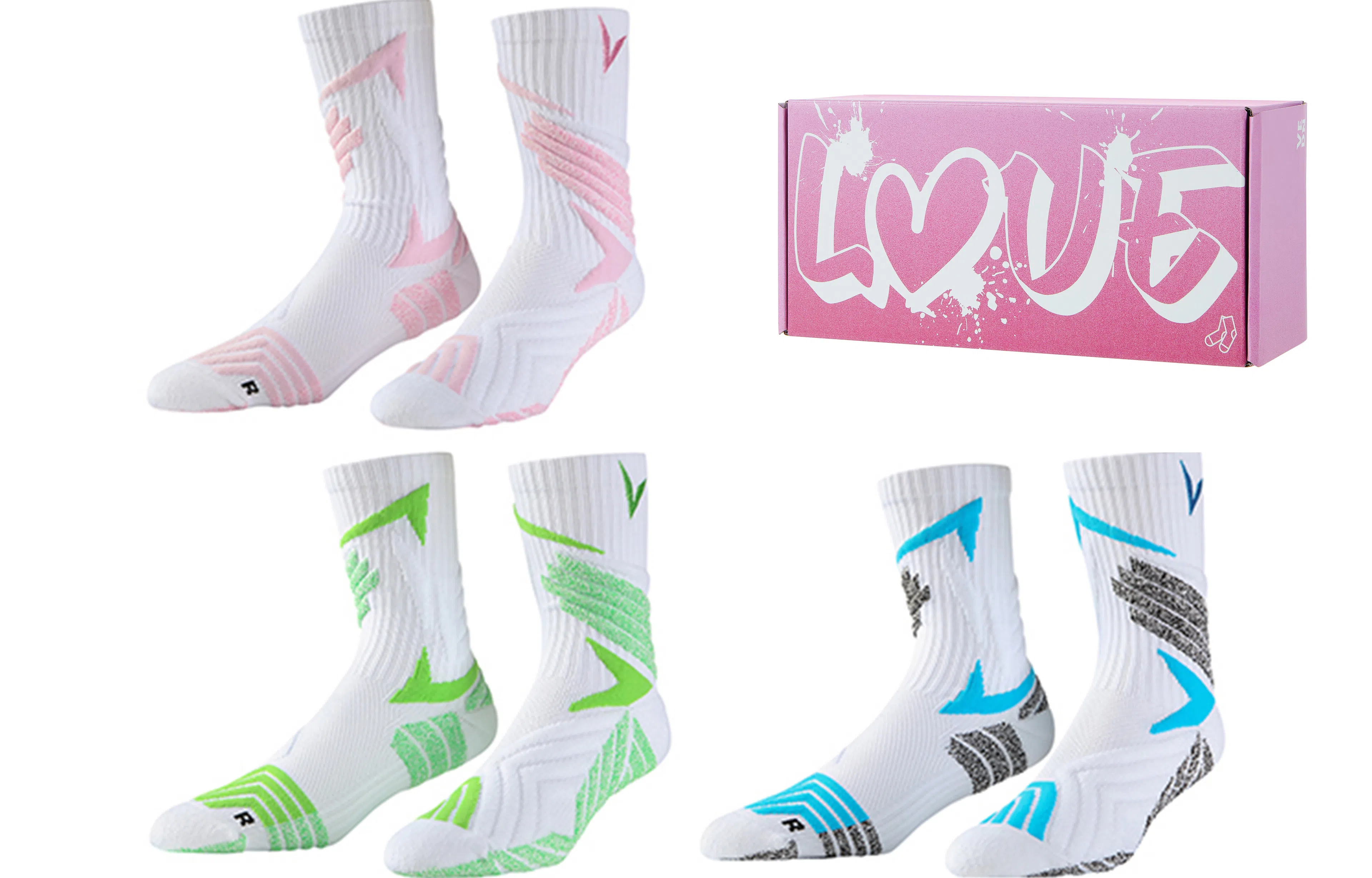 VEIDOORN Basketball Elite Socks Set