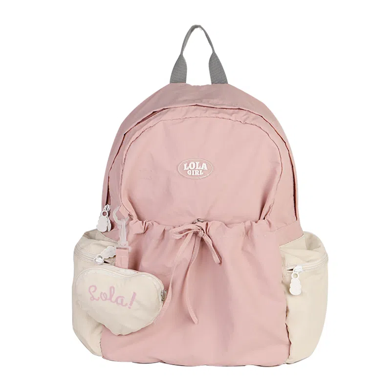 萝拉原创 出行轻便运动旅行 涤纶（聚酯纤维） 双肩包 中号 女款 多色