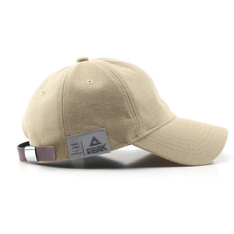 匹克 纯色软顶柔软舒适高级气质 棉 鸭舌帽 男款