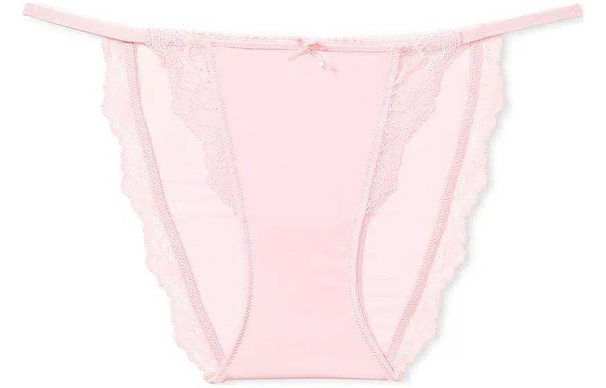 Victoria's Secret PINK DREAM ANGELS Lace-Trim String Bikini Panty 1