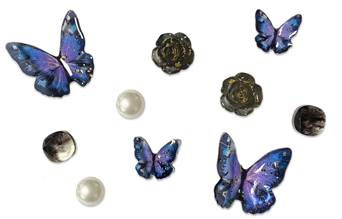 US8ACC Dream Butterfly Crocs Charm