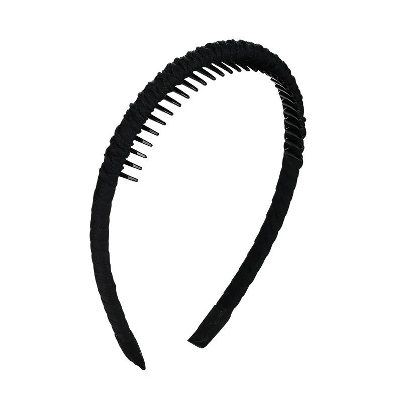 左欧 洗脸敷面膜用带齿防滑压发无痕头箍 发箍 女款