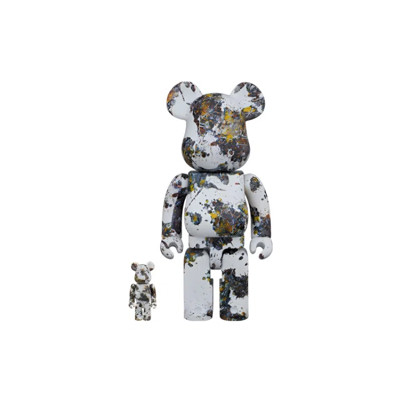 BE@RBRICK Jackson Pollock SPLASH