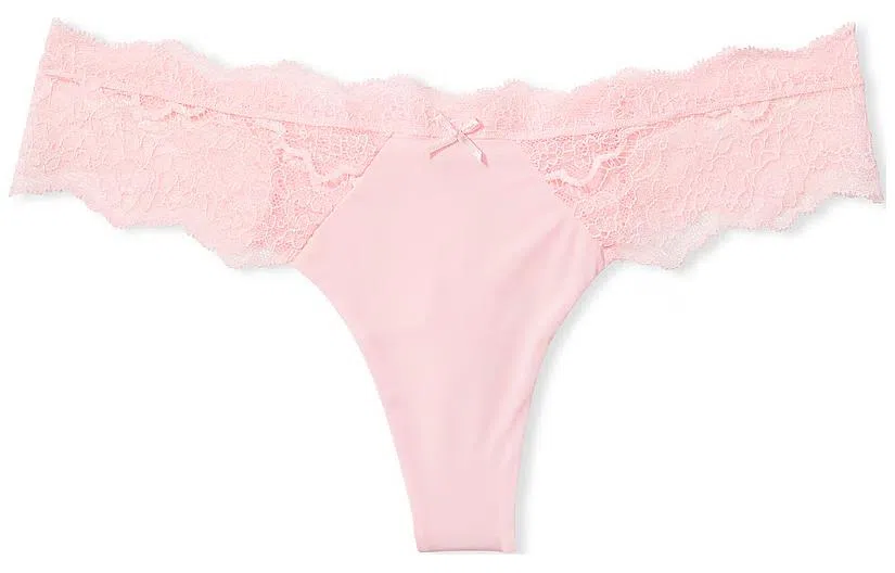Victoria's Secret DREAM ANGELS Lace-Trim Thong PantyPretty Bm 1