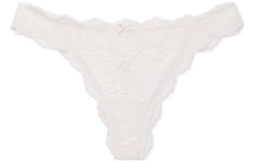 Victoria's Secret Dream Angels Lace-Trim Thong