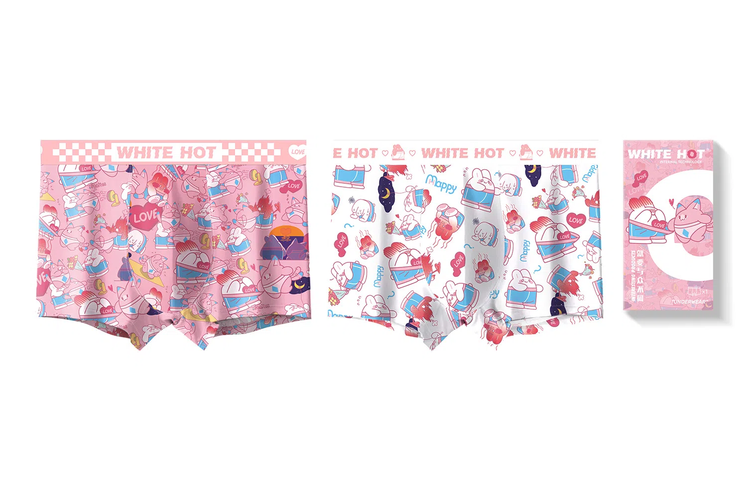WHITE HOT x happymimi