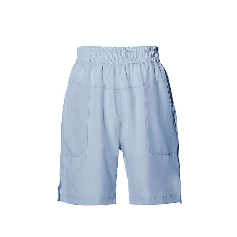 达兹 美式纯色松紧腰宽松舒适跑步瑜伽训练运动短裤 女款