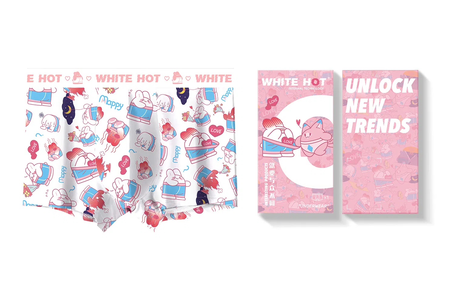 WHITE HOT x happymimi