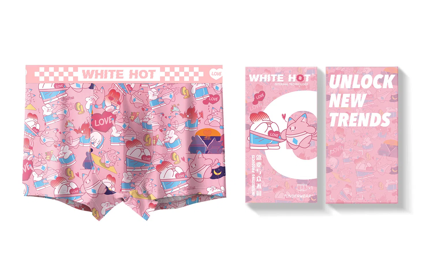 WHITE HOT x happymimi
