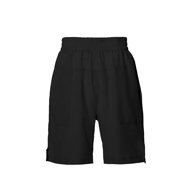 达兹 美式纯色松紧腰宽松舒适跑步瑜伽训练运动短裤 女款