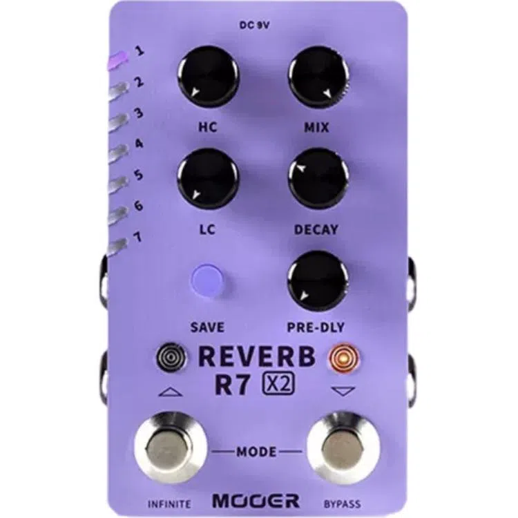 Mooer R7 Reverb X2
