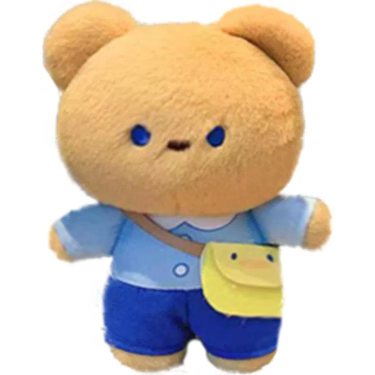 兰妮诗 上学系列 小狗小兔小熊上学 玩偶 毛绒挂件