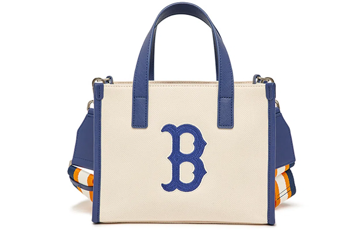 MLB Mini Tote Bag Blue White