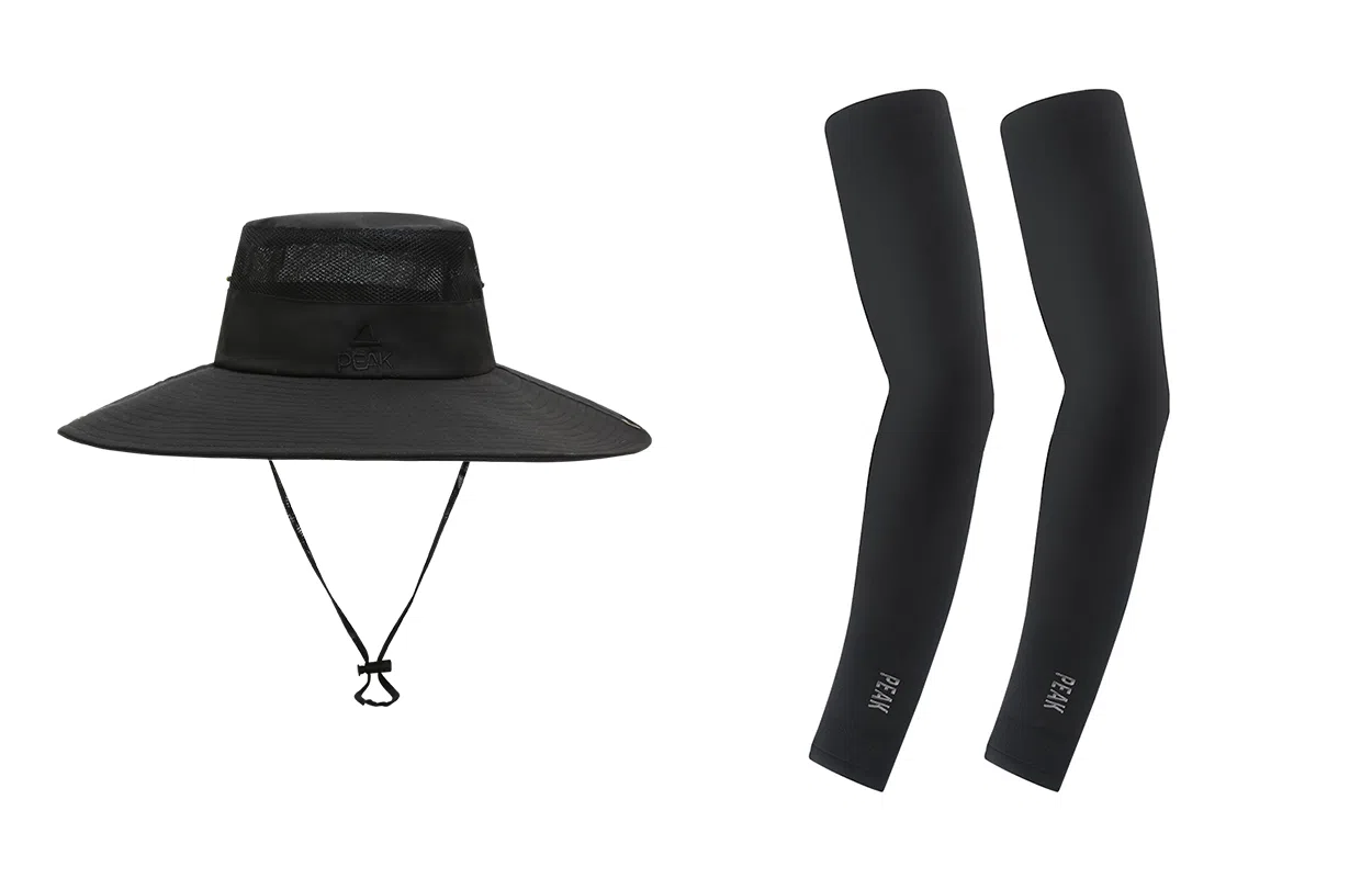 匹克 遮阳 户外徒步登山大帽檐可卷边防晒 聚酯纤维 渔夫帽 男女同款情侣款