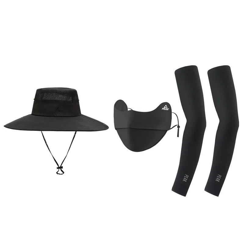 匹克 遮阳 户外徒步登山大帽檐可卷边防晒 聚酯纤维 渔夫帽 男女同款情侣款