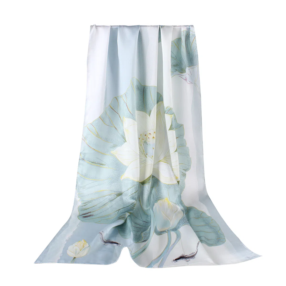 上海故事 真丝方巾 春望 桑蚕丝 丝巾 女款 礼盒装