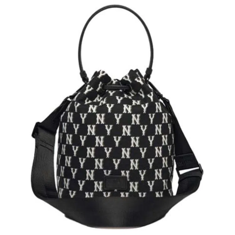 MLB Monogram Bucket Bag Black