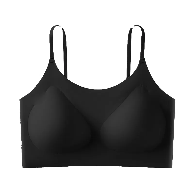 莫代尔 无痕薄款聚拢无钢圈运动文胸 女款