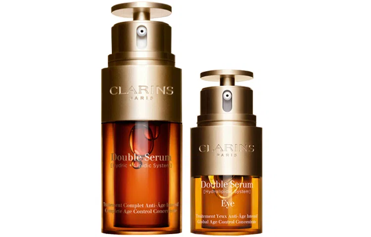 娇韵诗 双萃焕活眼面精华 两件套 紧致提拉修护肌肤#送女生