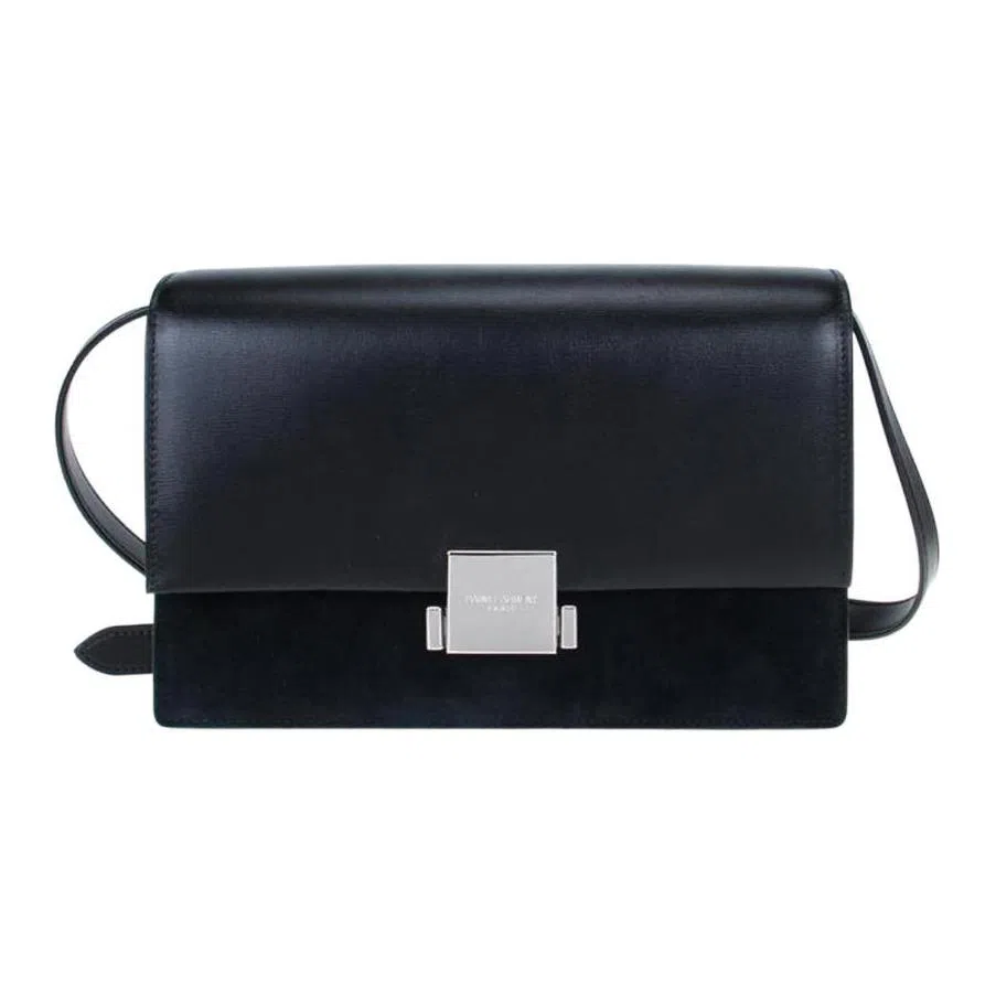 Saint Laurent YSL Flap Shoulder Bag Black