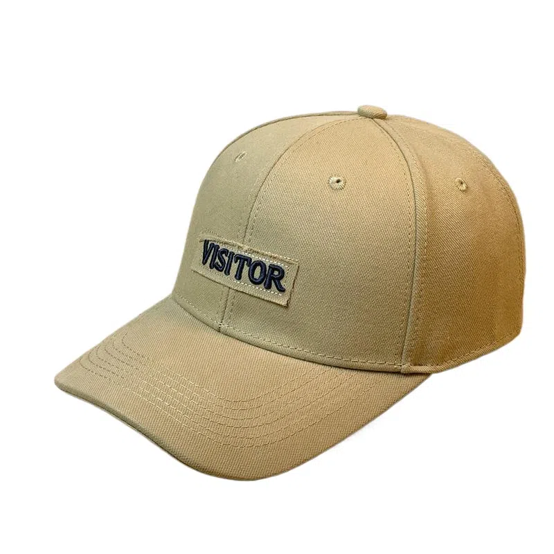 韩版刺绣字母户外遮阳显脸小硬顶帽 优质纯棉材质 时尚鸭舌帽 男女同款情侣款