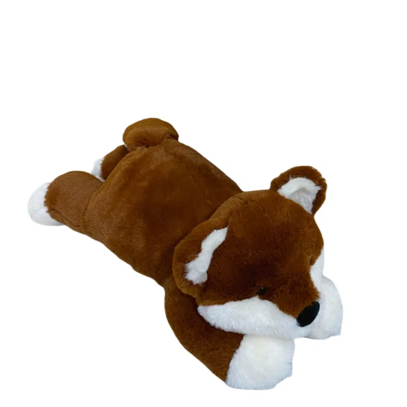 万童乐 软萌趴狐狸 玩偶 毛绒公仔