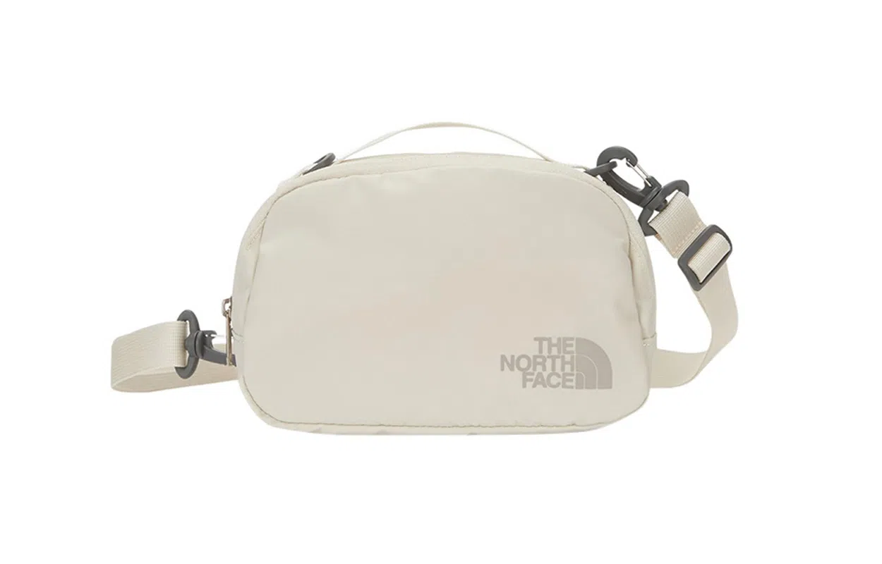 The North Face Mini Crossbody Bag White Sand