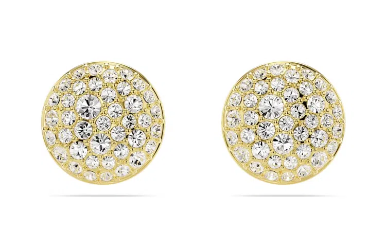 Swarovski Meteora Studs Gold Tone