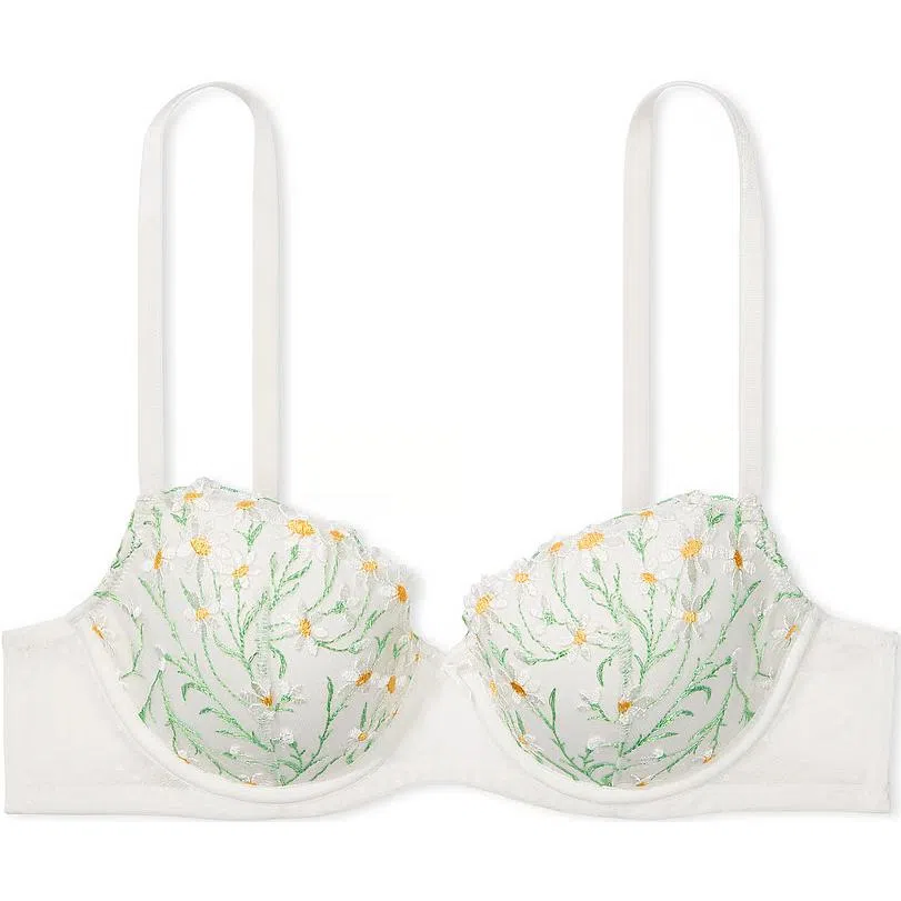 Victoria's Secret PINK DREAM ANGELS DaisyChainEmbroideryLightlyLinedWs