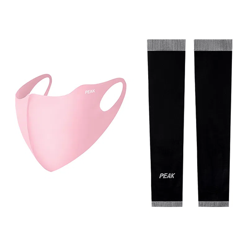 匹克 出行必备  防紫外线开车骑行跑步运动户外冰袖口罩 防晒袖 男女同款情侣款