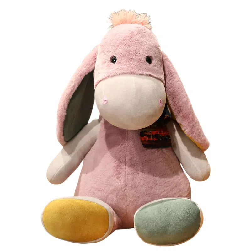 狐狸仙 可爱小毛驴 玩偶 毛绒公仔