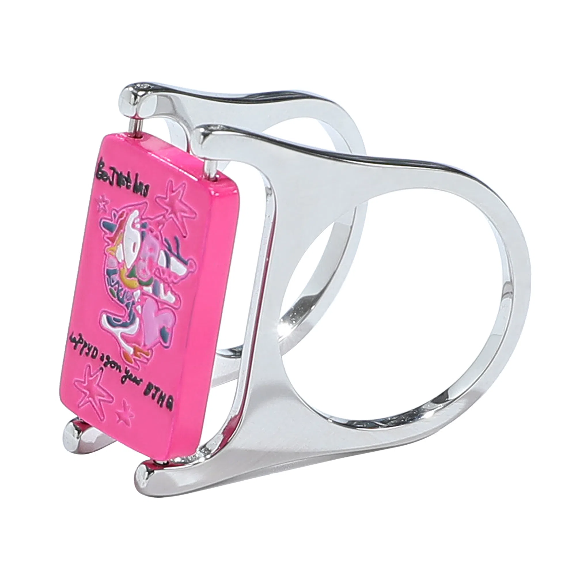 BJHG Easy Pull Ring Titanium Steel