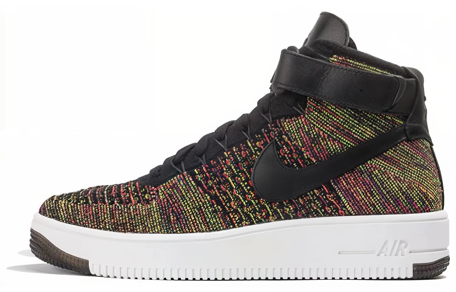Nike Air Force 1 Flyknit Multi-Color Black