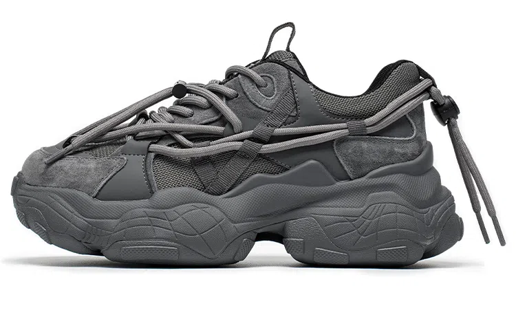 Beau Today Retro Dad Sneakers Space Grey