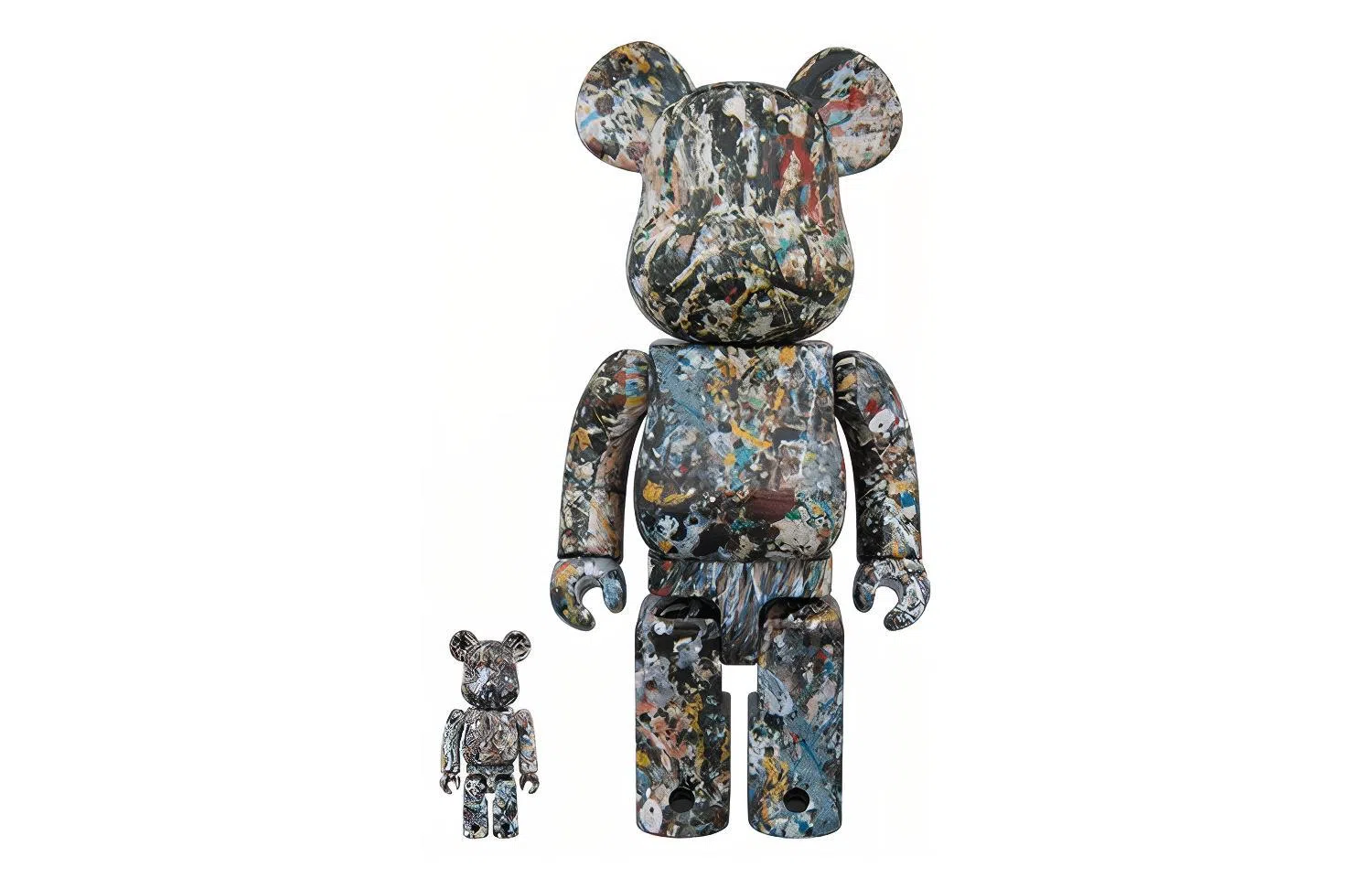 BE@RBRICK Jackson Pollock 2nd Edition