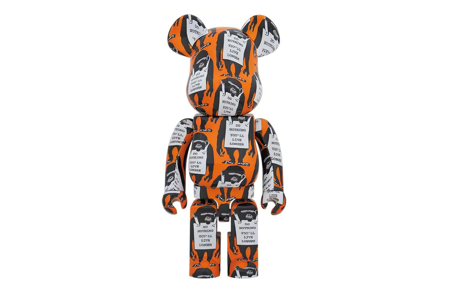 BERBRICK Banksy MONKEY SIGN