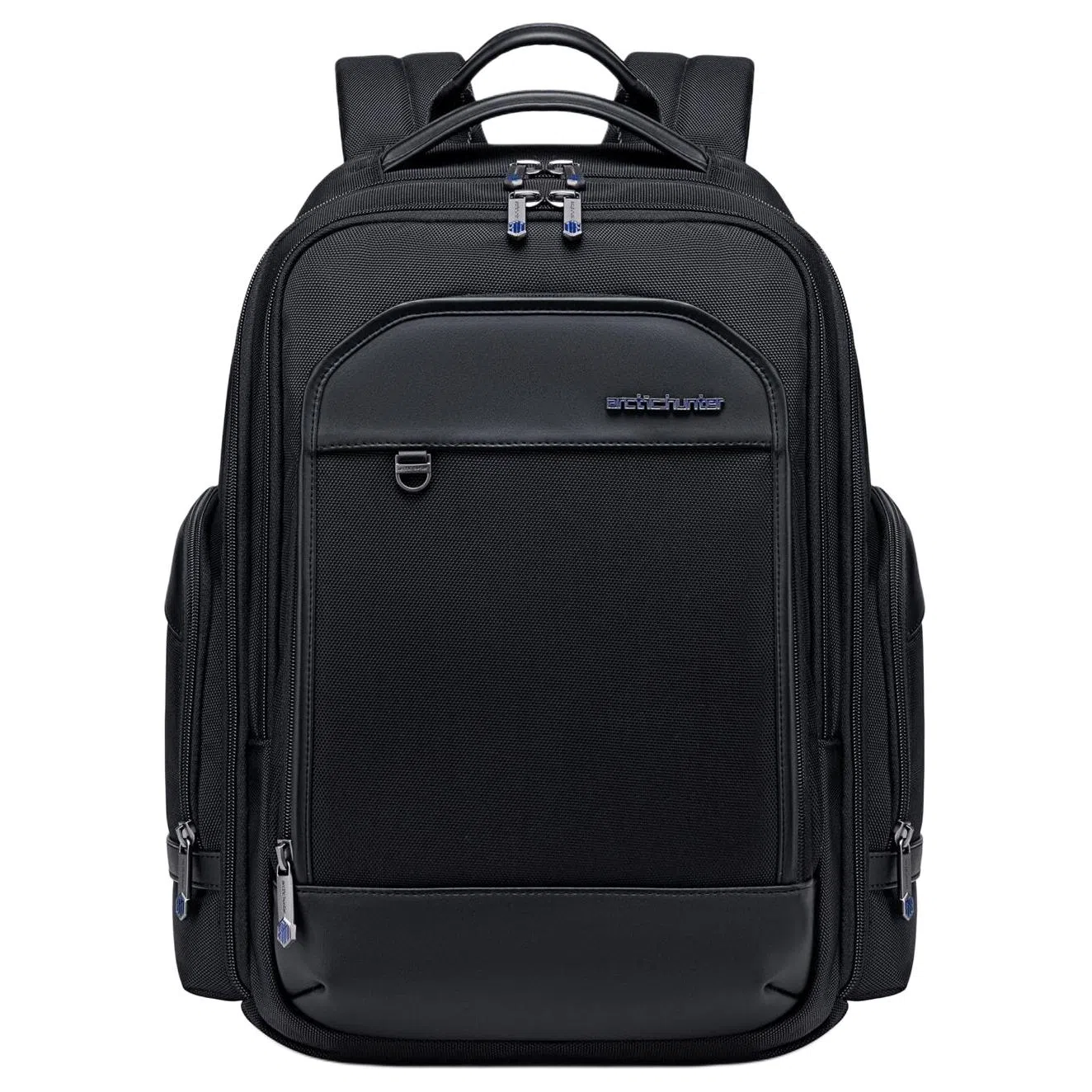 北极猎人 大容量商务多功能 涤纶 双肩包 大号 男女同款情侣款 黑色/蓝色/灰色