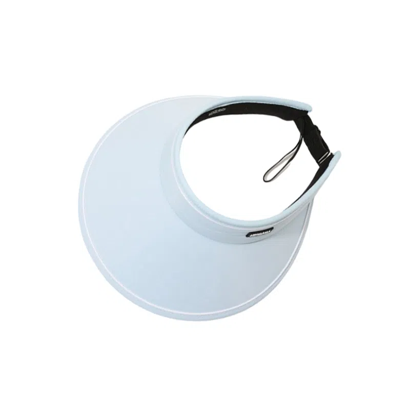 杨同学 加宽大檐 字母 空顶 可折叠 遮阳帽 骑车可带 防紫外线 发箍式 涤纶 防晒帽 男女同款情侣款