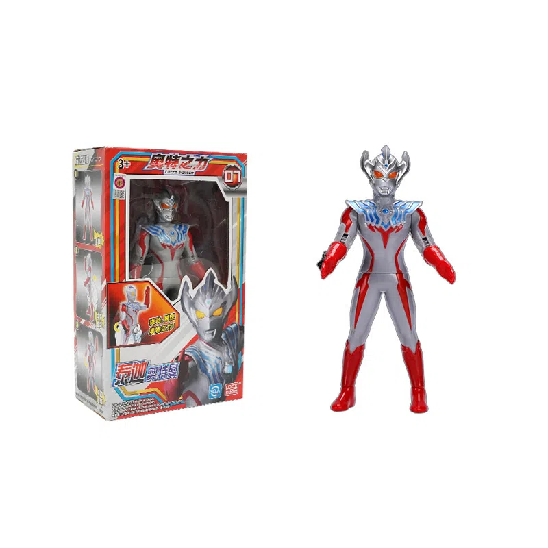 灵动创想 奥特曼 之力系列 儿童玩具 带武器可动人偶