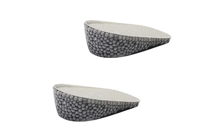 迈高乐 隐形内增高半垫软弹舒适内增高垫硅胶爆米花 鞋垫 男女同款情侣款 灰色